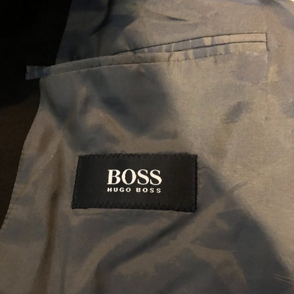 Hugo Boss Wool Blend Blazer Brown Size 50 - Picture 9 of 9